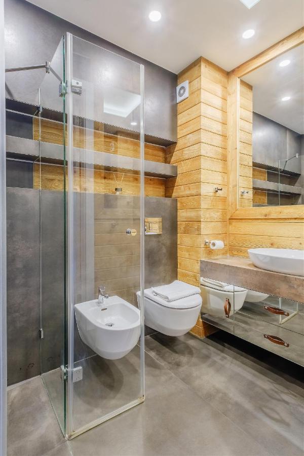 Apartamenty Pod Giewontem Gawra - Piekny Apartament Z Tarasem, Sauna I Jacuzzi W Cenie Pobytu - 5 Min Pieszo Do Krupowek Zakopane Esterno foto