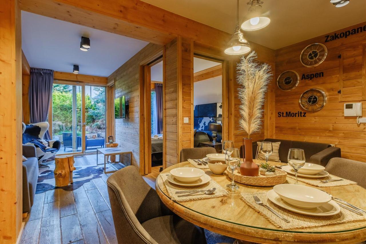 Apartamenty Pod Giewontem Gawra - Piekny Apartament Z Tarasem, Sauna I Jacuzzi W Cenie Pobytu - 5 Min Pieszo Do Krupowek Zakopane Esterno foto