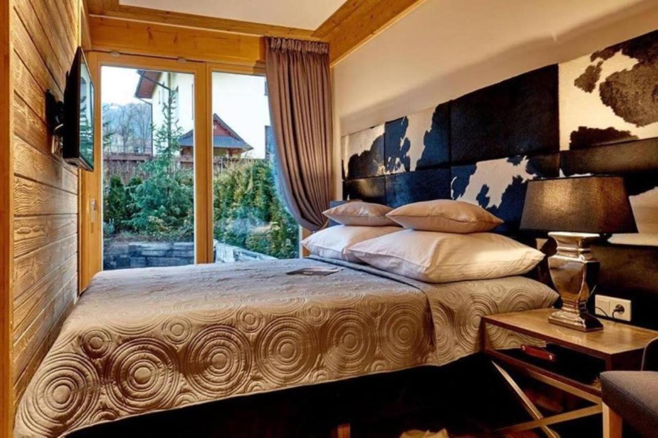 Apartamenty Pod Giewontem Gawra - Piekny Apartament Z Tarasem, Sauna I Jacuzzi W Cenie Pobytu - 5 Min Pieszo Do Krupowek Zakopane Esterno foto